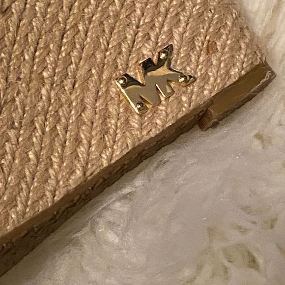 Michael Kors Red Wedge Sandals - Picture 3 of 8